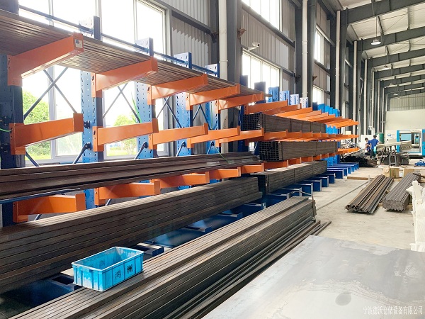 懸臂貨架倉庫效果圖