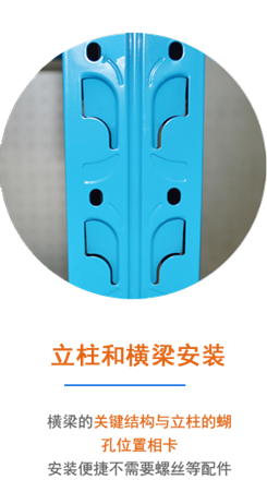 輕型倉(cāng)儲(chǔ)貨架立柱