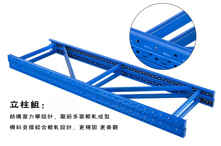 工廠輕型貨架立柱