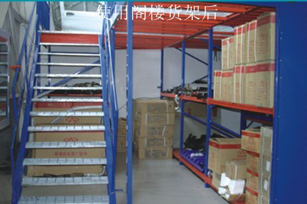 閣樓式貨架使用后